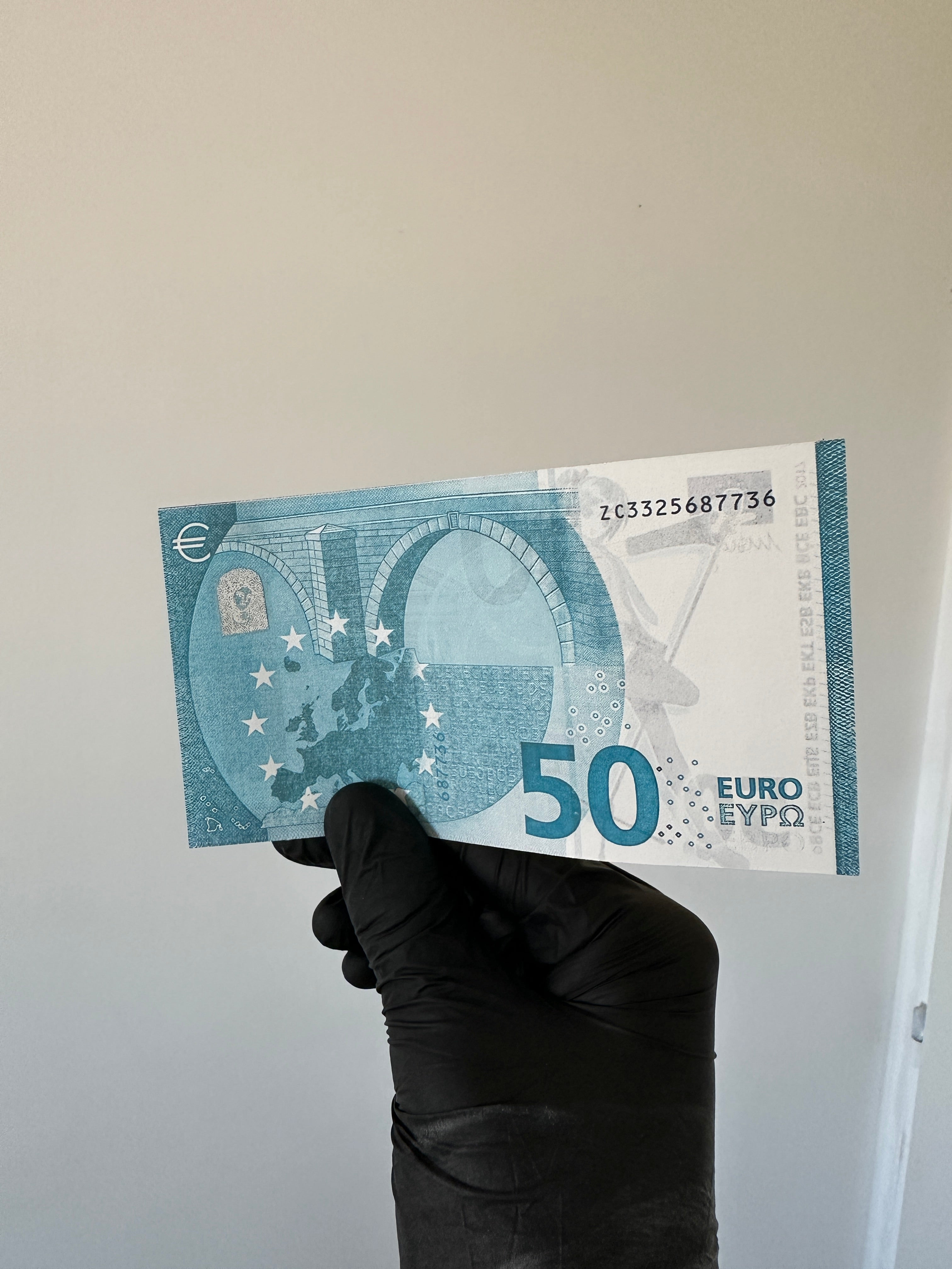Hatsune Miku 50 Euro Note - Custom Vocaloid Euro Bill Series