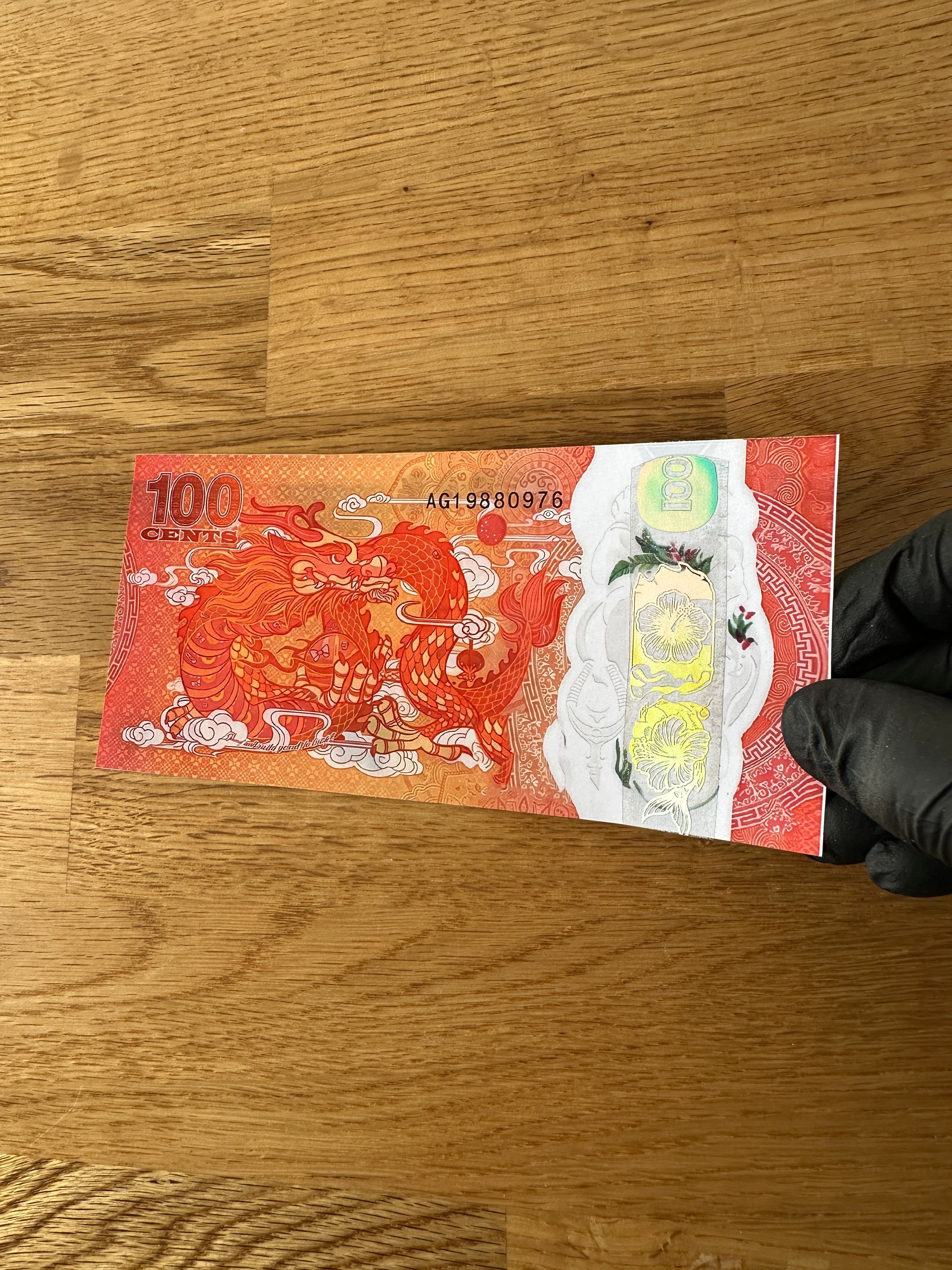 Custom Fiji Teton Note - 100 Cents Limited Edition