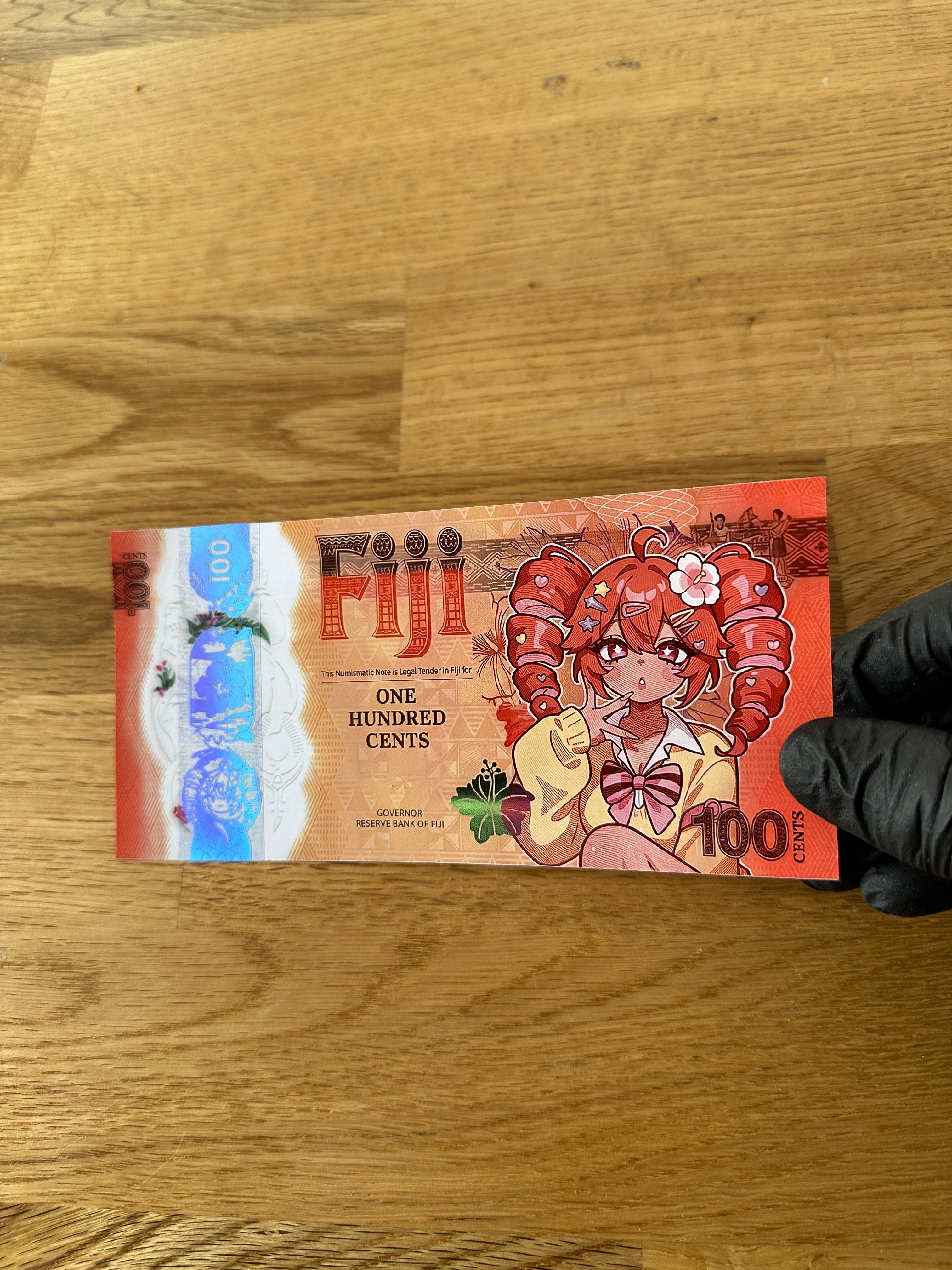 Custom Fiji Teton Note - 100 Cents Limited Edition