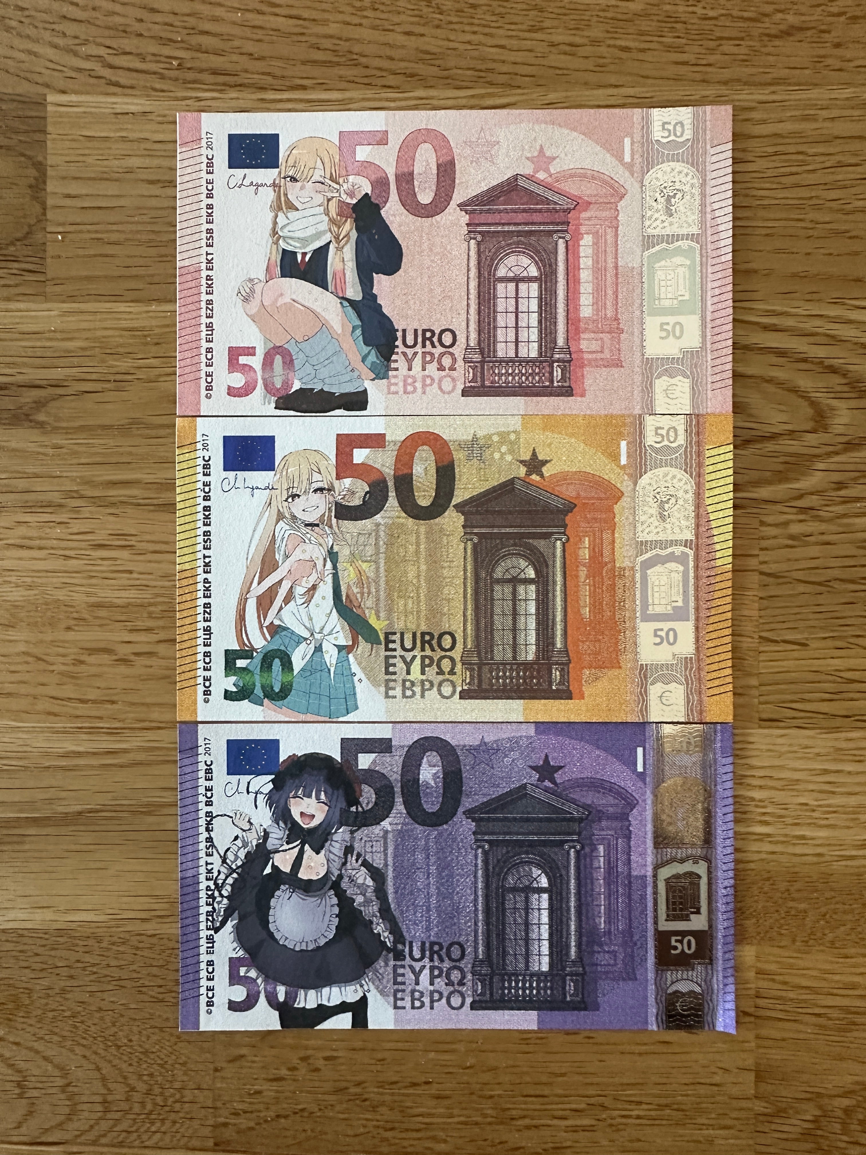 My Dress Up Darling - Custom 50 Bill Bundle - Kitagawa Marin