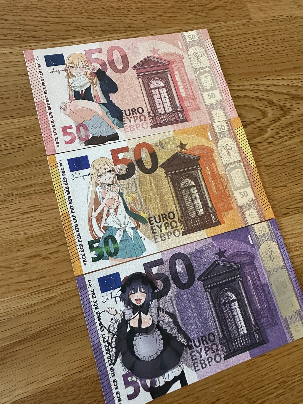 My Dress Up Darling - Custom 50 Bill Bundle - Kitagawa Marin