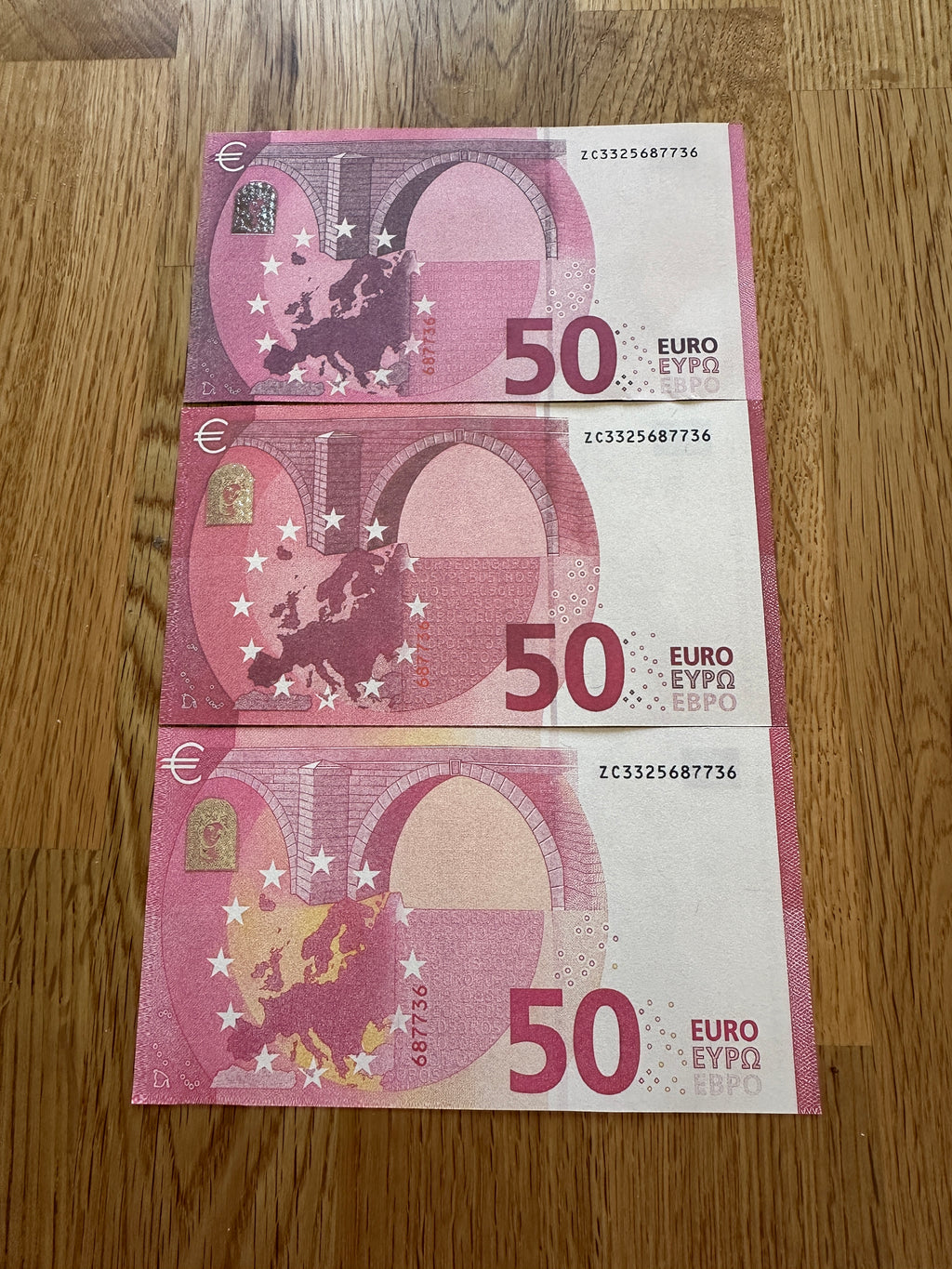 Bunny Girl Vocaloid Custom Euro Bills Bundle - Miku, Teto & Neru Edition - Custom Vocaloid Euro Bill Series