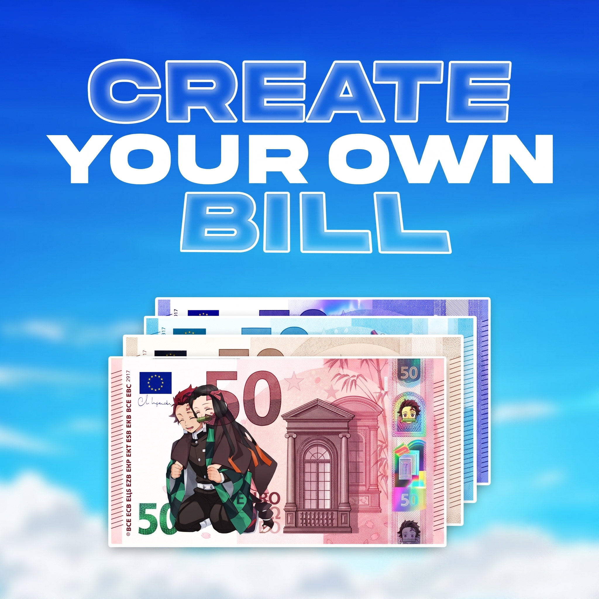 Create your own Bill ! ✨ (LIMITED)