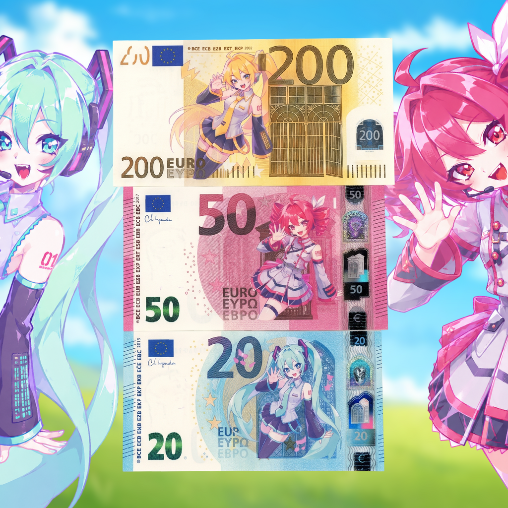 V2 Vocaloid Custom Banknote Bundle