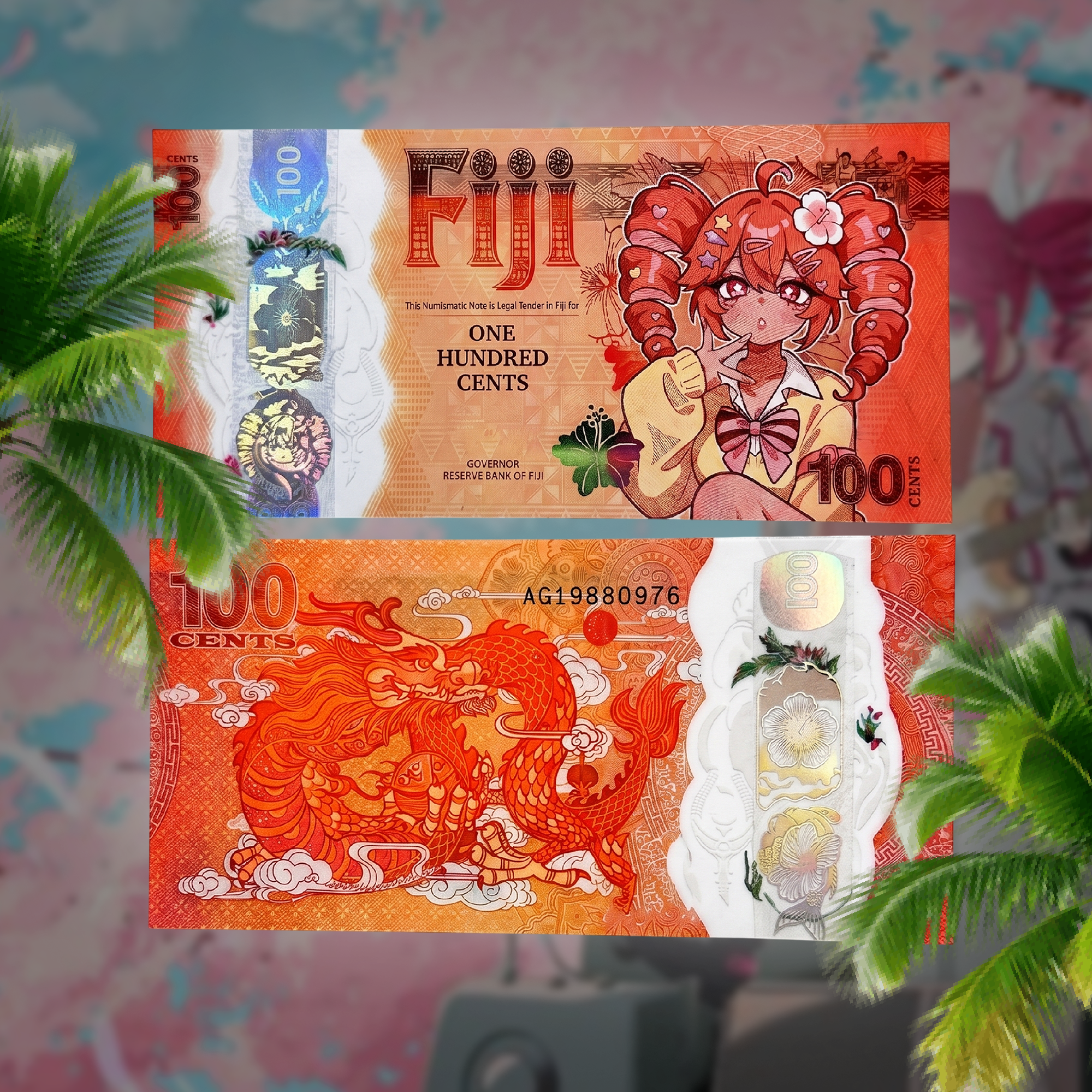 Custom Fiji Teton Note - 100 Cents Limited Edition